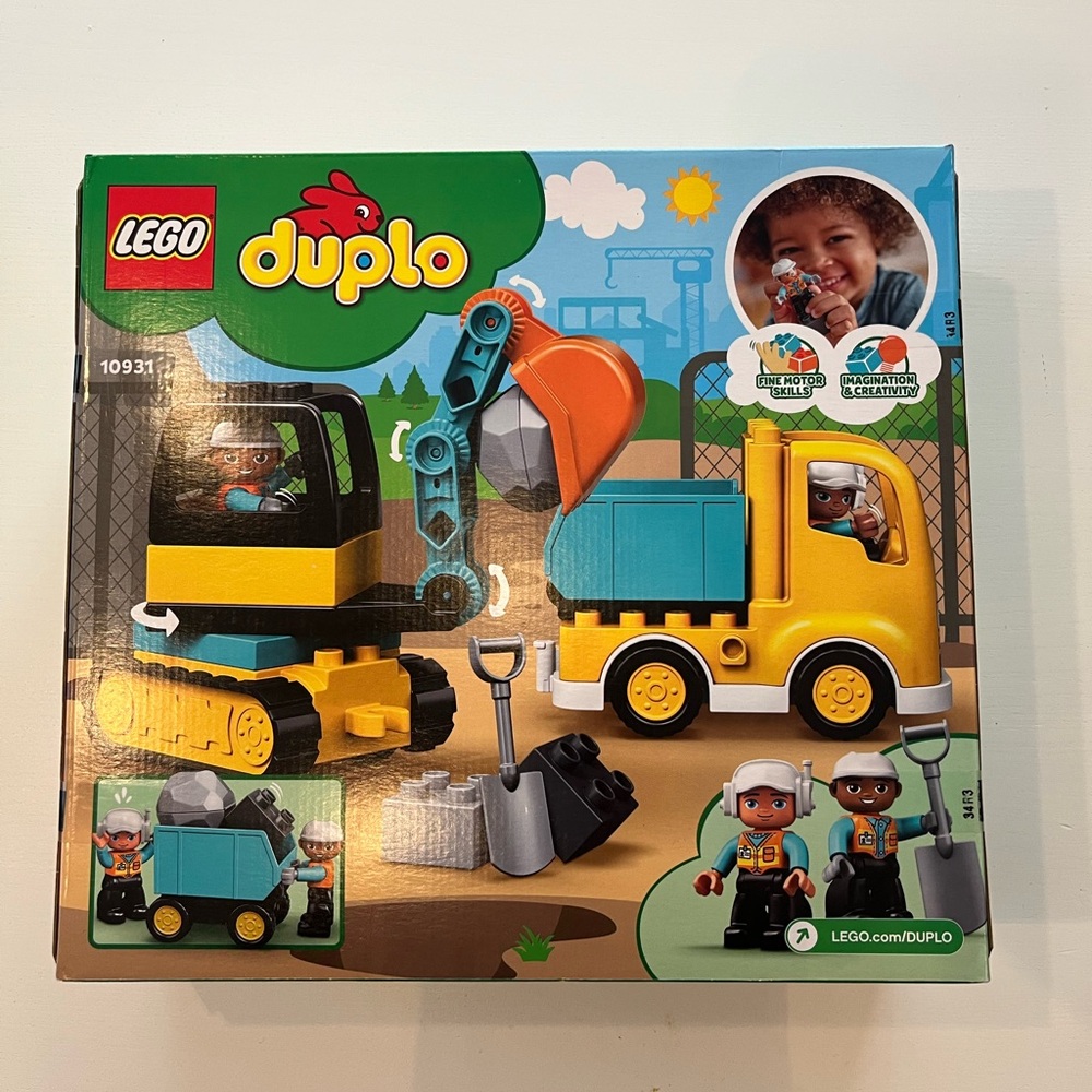 LEGO Duplo: Truck & Excavator (10931) Building Kit